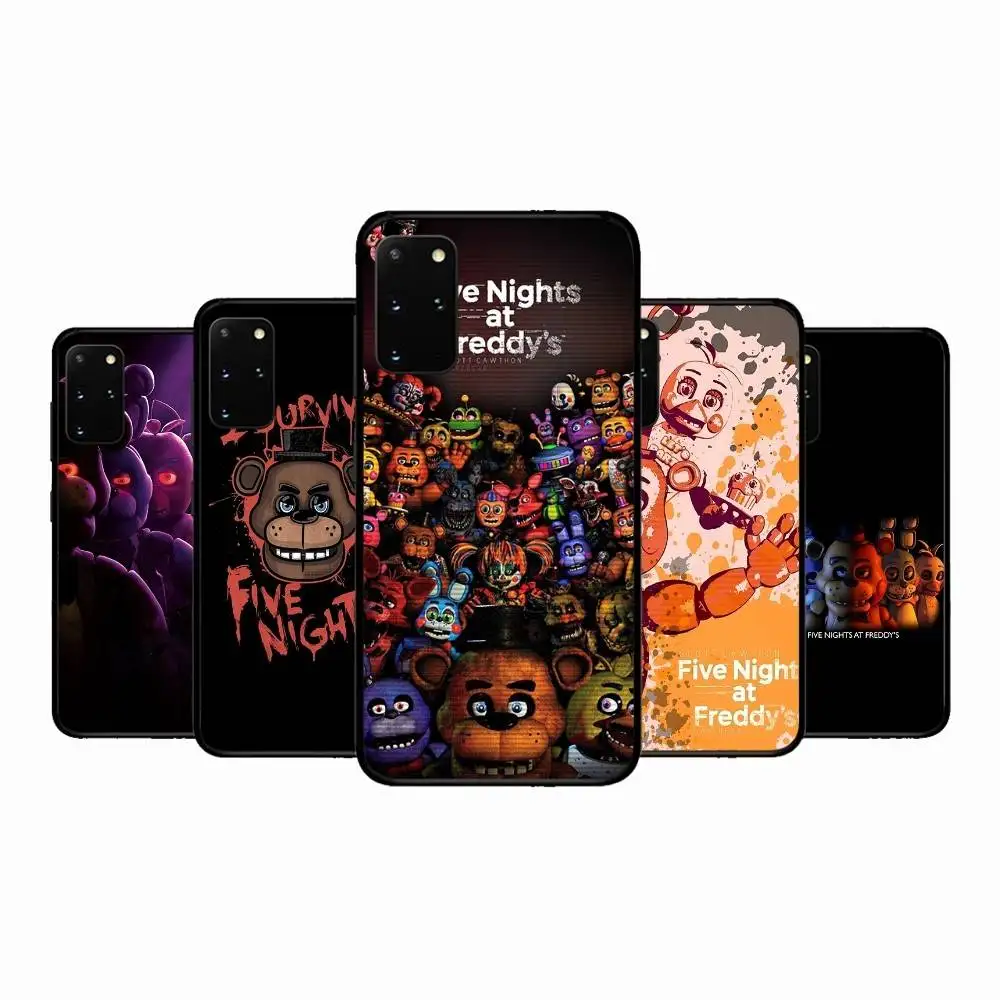 Фото Чехол AmineF- Fnaf F-Five-nights-At-Freddys для телефона Samsung S 24 fe 25 Ultra plus 20 lite 21 30 22 23 24 22 Ultra 5G Fundas №2