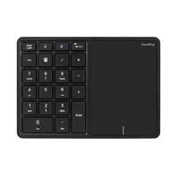 numeric keyboard with touchpad bt keypad 2 4g wireless numer pad rechargable for android windows ios laptop tablet