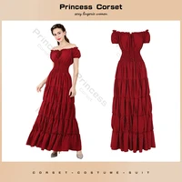 victorian dress costume women white vintage dress plus size off the shoulder maxi dress green medieval dress for women prom