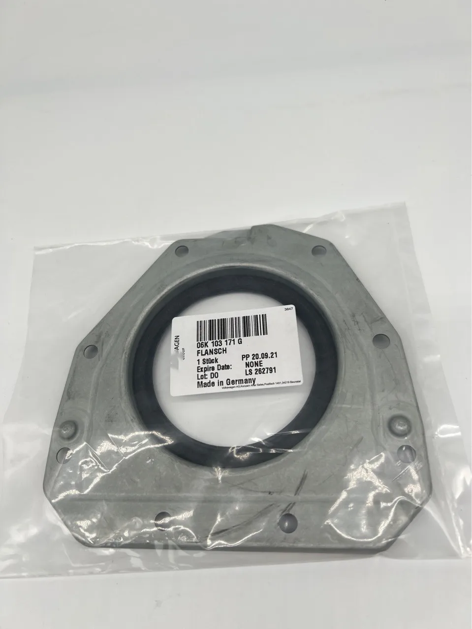 

Для VW AUDI SKODA OCTAVIA SUPERB 1,8 TSI 2,0 TFSI двигатель CDAA CCZA уплотнение коленчатого вала 06K103171 06H 103 171F, 06K 103 171F