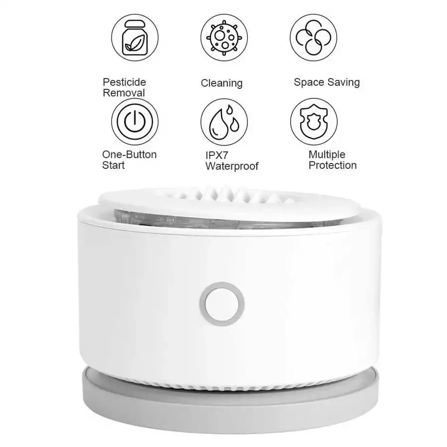 

Полностью автоматическая машина для очистки фруктов и овощей, перезаряжаемый через USB очиститель для пищевых продуктов, мойка, бытовая техн...