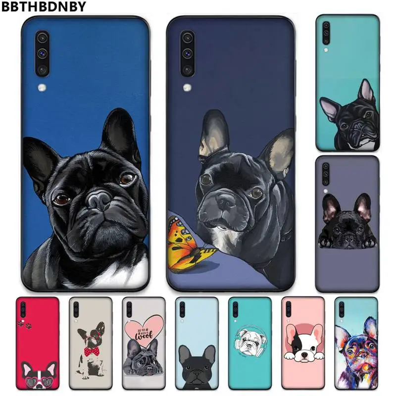 

French Bulldog cute cartoon animal Phone Case For Samsung galaxy A S note 22 52 21 20 53 51 71 12 13 10 32 50 fe s ultra plus
