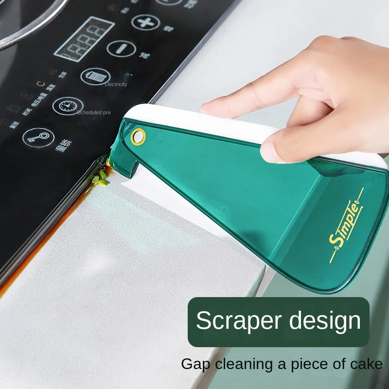 

Light Luxury Bird Shape Glass Cleaning Board Brush Portable Mirror Defogging Cleaning Scraper Kitchen Bathroom Countertop Wiper