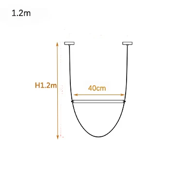 Подвесной светильник с поясом в скандинавском постмодернистском стиле, гостиная, вилла, кафе, столовая, лампа, дизайнерский подвесной светильник со стеклянной трубкой