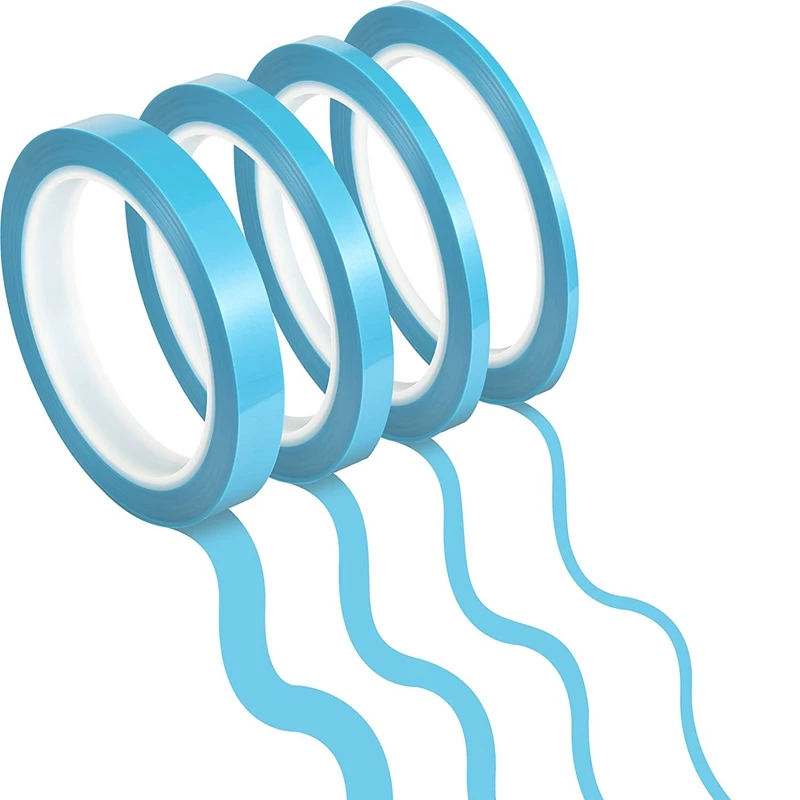 

4 Rolls Fine Line Tape Fineline Automotive Masking Tape For DIY Car Making Auto Paint Thin Lines Paper Tape Multi-Size