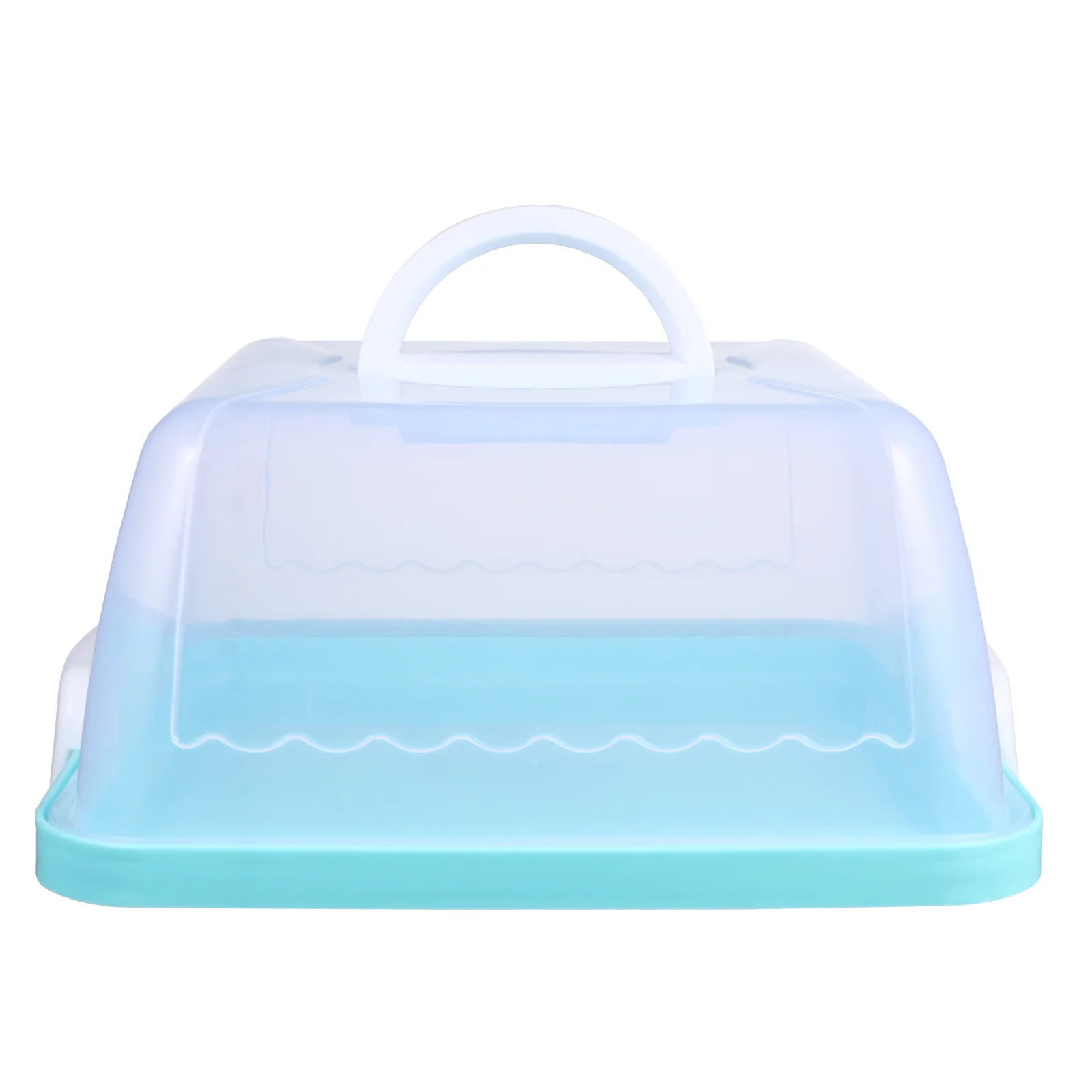 

Cake Box Carrier Container Clear Portable Holder Muffin Packing Storage Cupcake Packaging Boxes Transparent Bakery Piekeeper