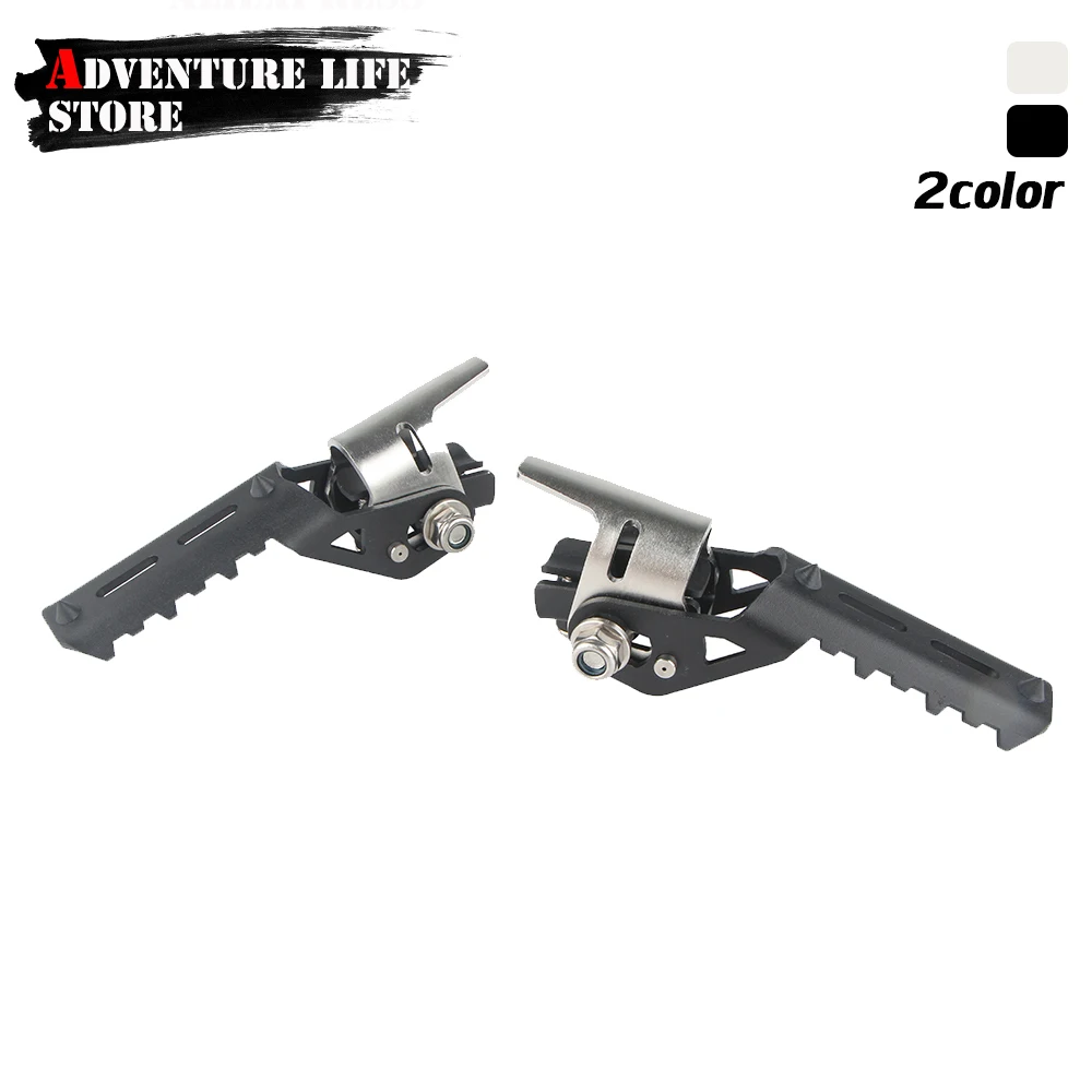 

For Honda XADV750 X ADV 750 Motorcycle Front Foot Pegs Pedals For BMW F850GS F750GS F900XR Folding Footrests Clamps 22-25mm Peg