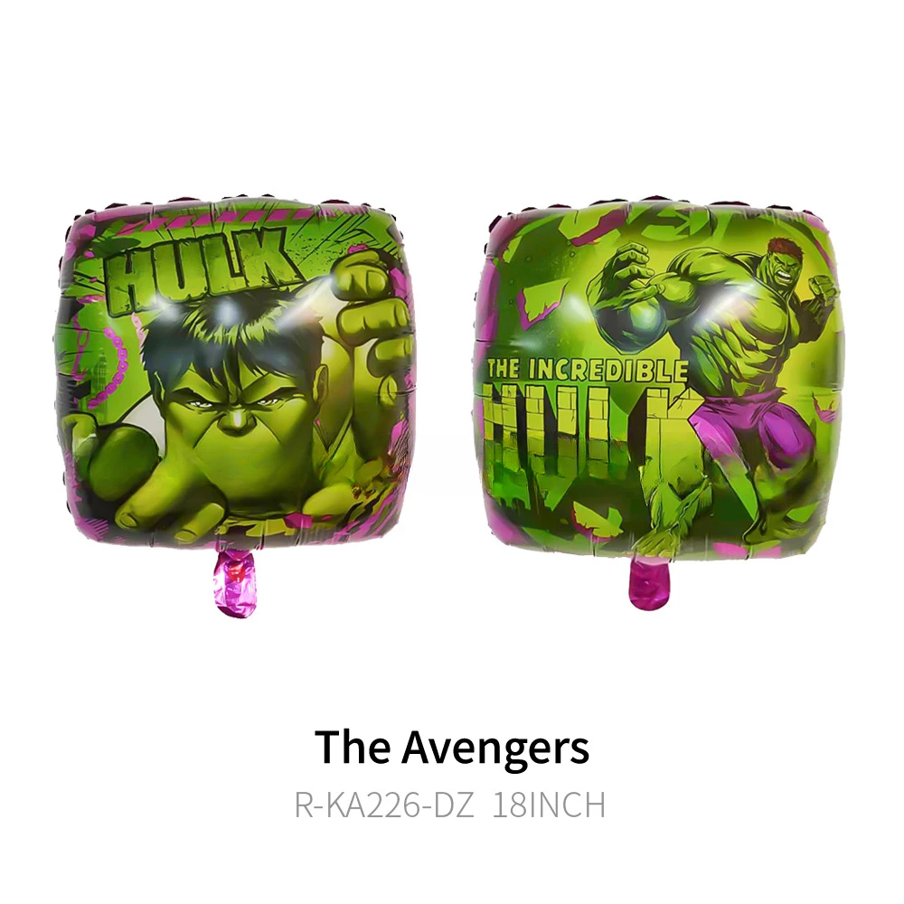 Халк Гвен Бэтмен в форме алюминиевой пленки воздушный шар Marvel герой мультфильм