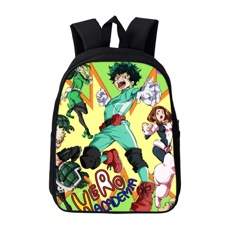 Рюкзак с мультипликационным аниме «Моя геройская Академия», дорожные школьные ранцы на одной молнии для девочек-подростков, Детская сумка ...