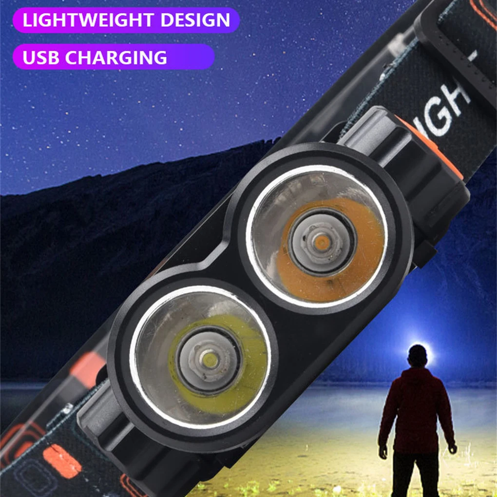 

LED Headlamp Rechargeable Portable Head Lamp Headlight Accessories