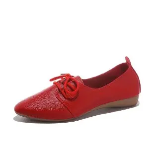 

2022 Comfortable Ballet Shoes Women's Flat Shoes Shoes for Women Leather Flats Comfortable