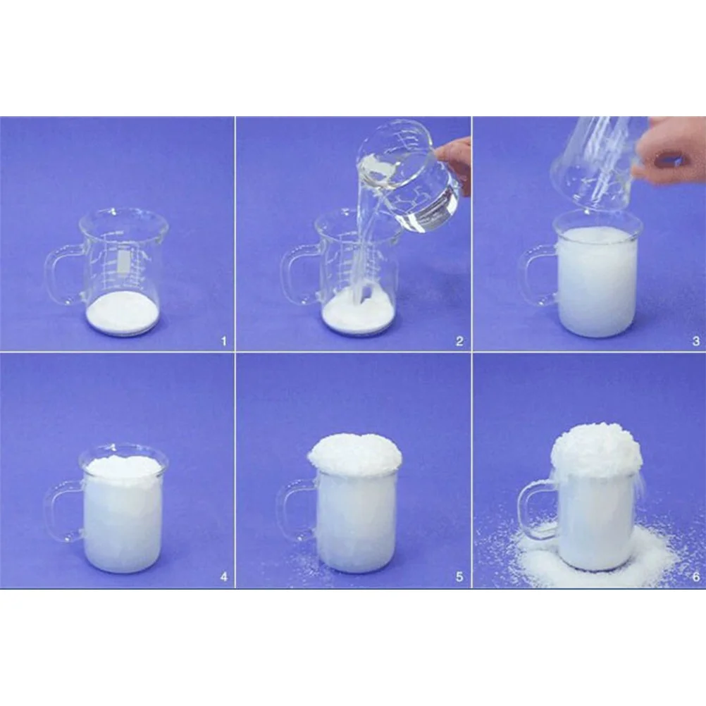 5 шт. порошок для глины белый искусственный снег лучший облаков и подарков на день