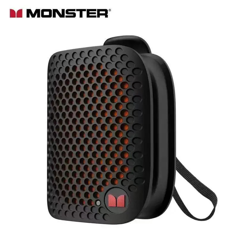 Фото Портативная Bluetooth-колонка Monster/M3 Magic Sound с мощным басом, миниатюрная стальная колонка для улицы с микрофоном №1