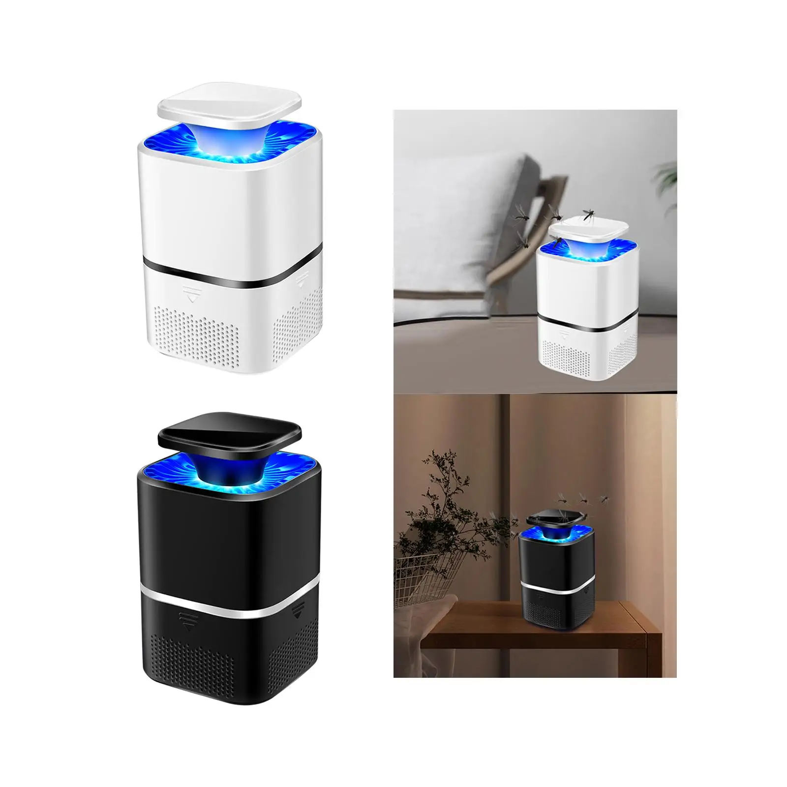 Электрический Ловец летающих мушек быстрый и эффективный фотоубийца для спальни