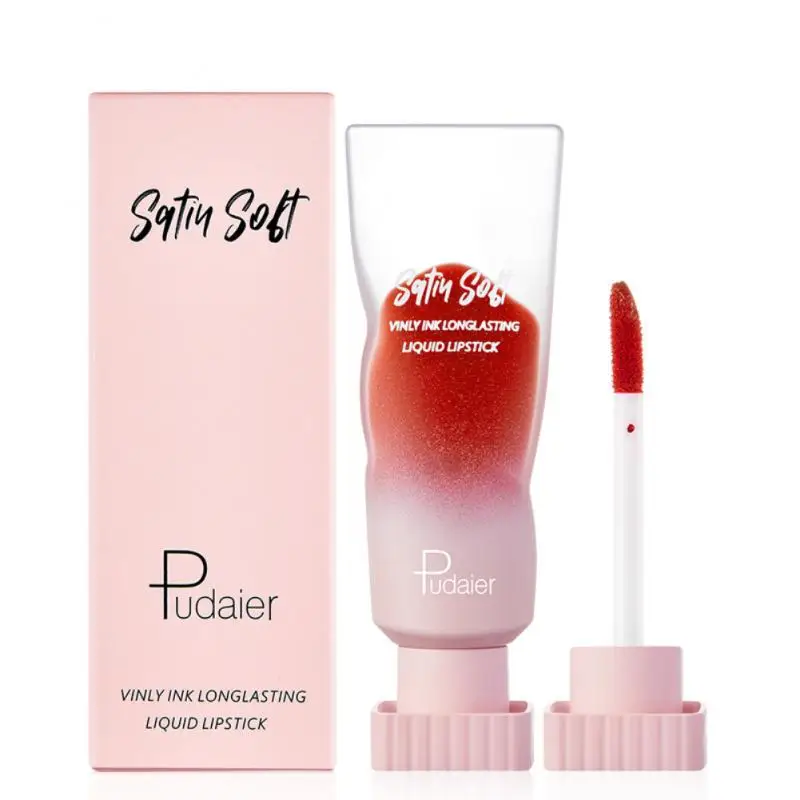 

8 Colors Lip Glaze Soft Watery Lipstick Lip Gloss Waterproof Non-stick Cup Ice Tube Liquid Lipstick Lips Makeup Moisturizing