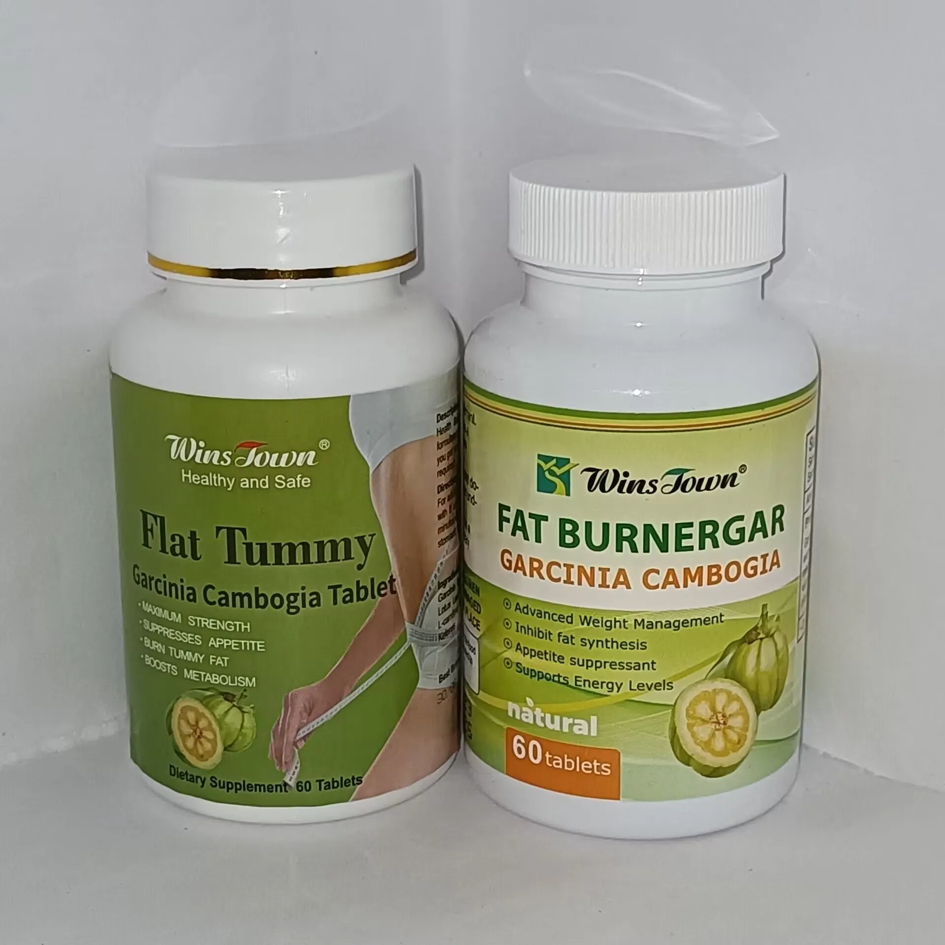 

2 bottles Slim Loss weight Flat bell Tenghuang Fruit Suppmen tablet burn abdominal fat stimulate metabolism support energy level