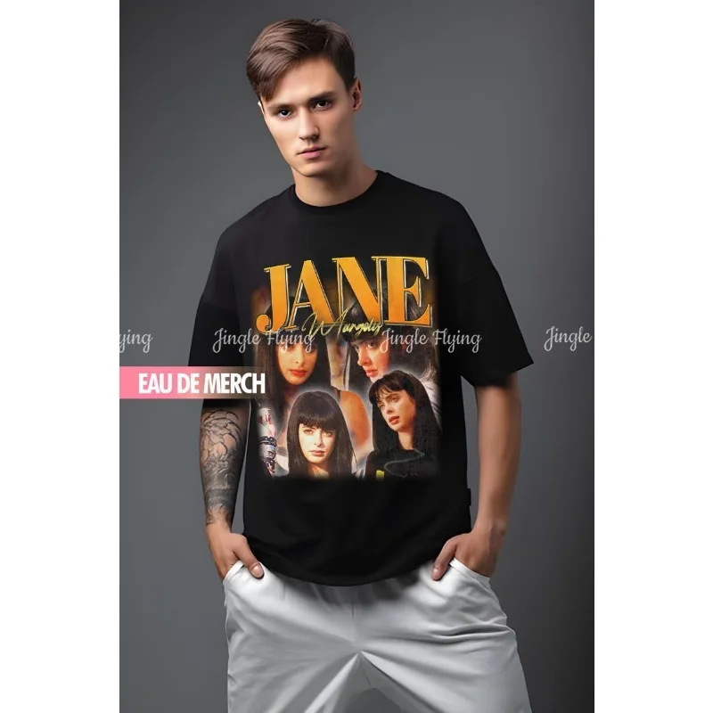 Фото Футболки Футболка Винтажная рубашка Футболка 90-х годов Merch Homage Jane Margolis Fan №1