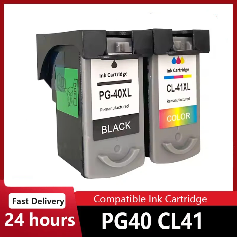 Фото Совместимый чернильный картридж PG-40 CL-41 PG40 CL41 для принтеров Canon Pixma MP140 MP150 MP160 MP180 MP190 MP210 MP220 MP450 MP470 №1