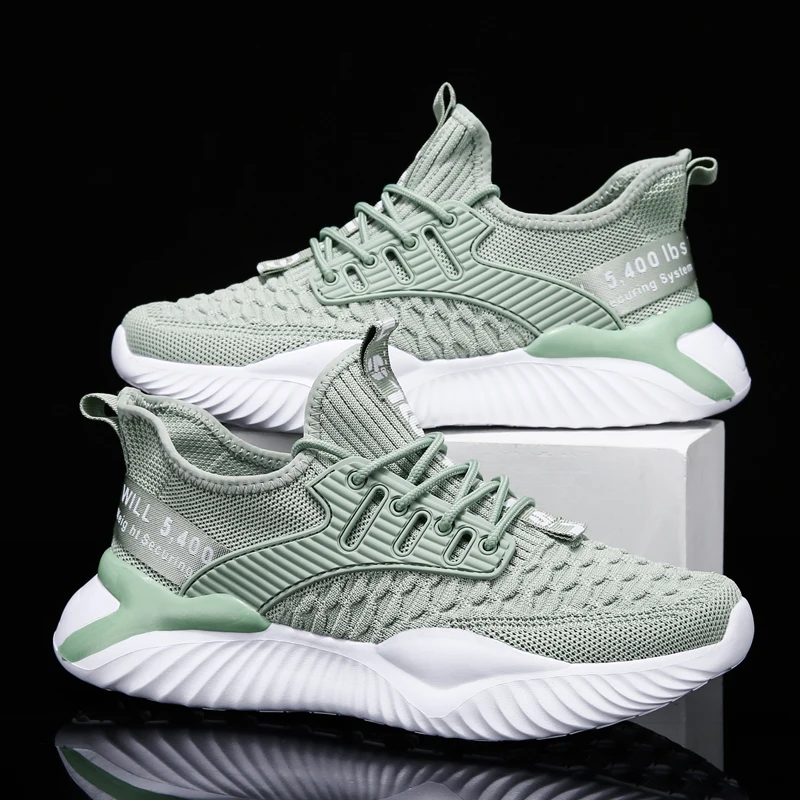 

Comfortable Breathable Men Running Shoes Hot Sale Autumn Non-slip Training Shoes Lace-up Fashion Sneakers Men's Sports Shoes