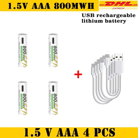 Литий-ионные перезаряжаемые батарейки aoae AA+AAA