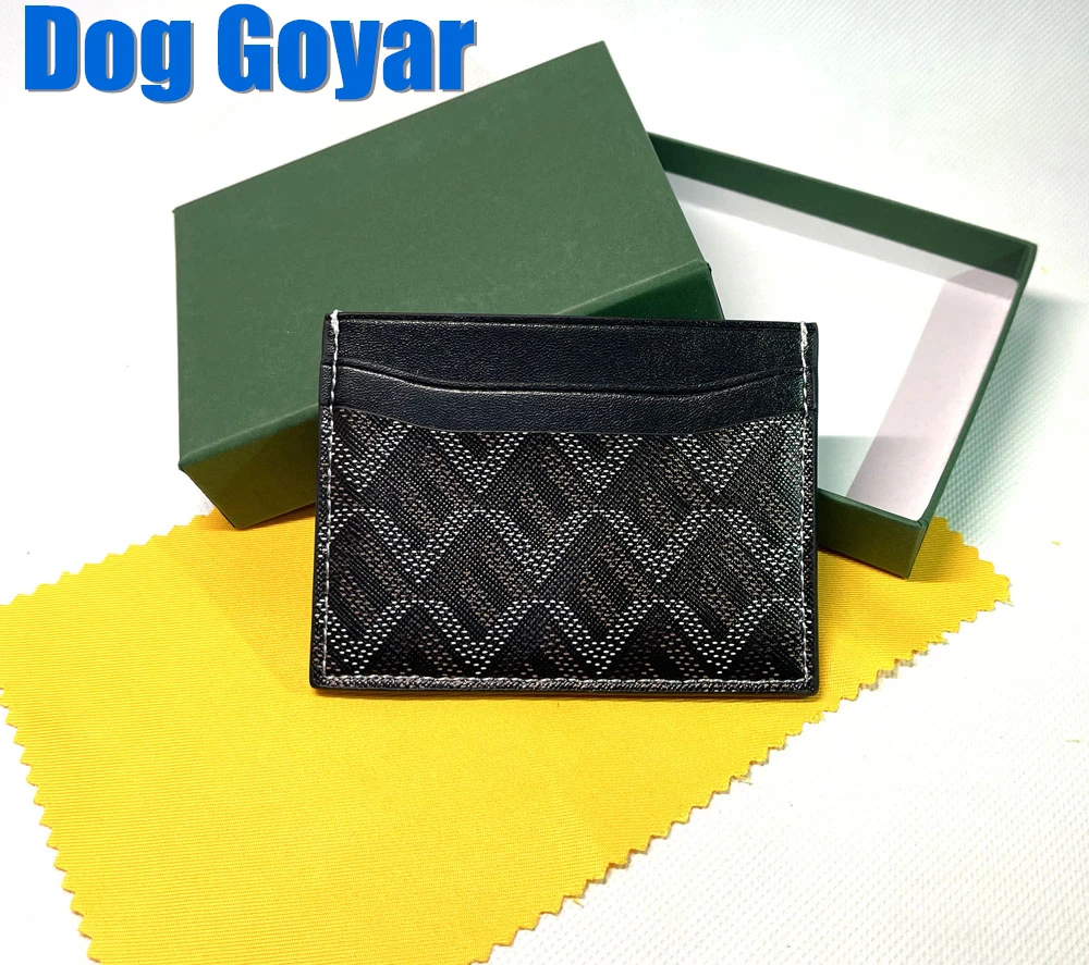 

Dog GOYAR Dog luxury upgraded version card case Korean card holder for men and women popular design fashion Y print card case