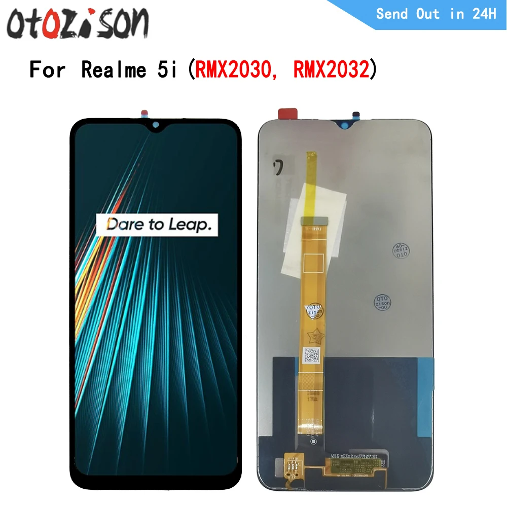 6 5-дюймовый IPS-экран для Oppo Realme 5i RMX2030 RMX2032 ЖК-экран сенсорная панель дигитайзер с
