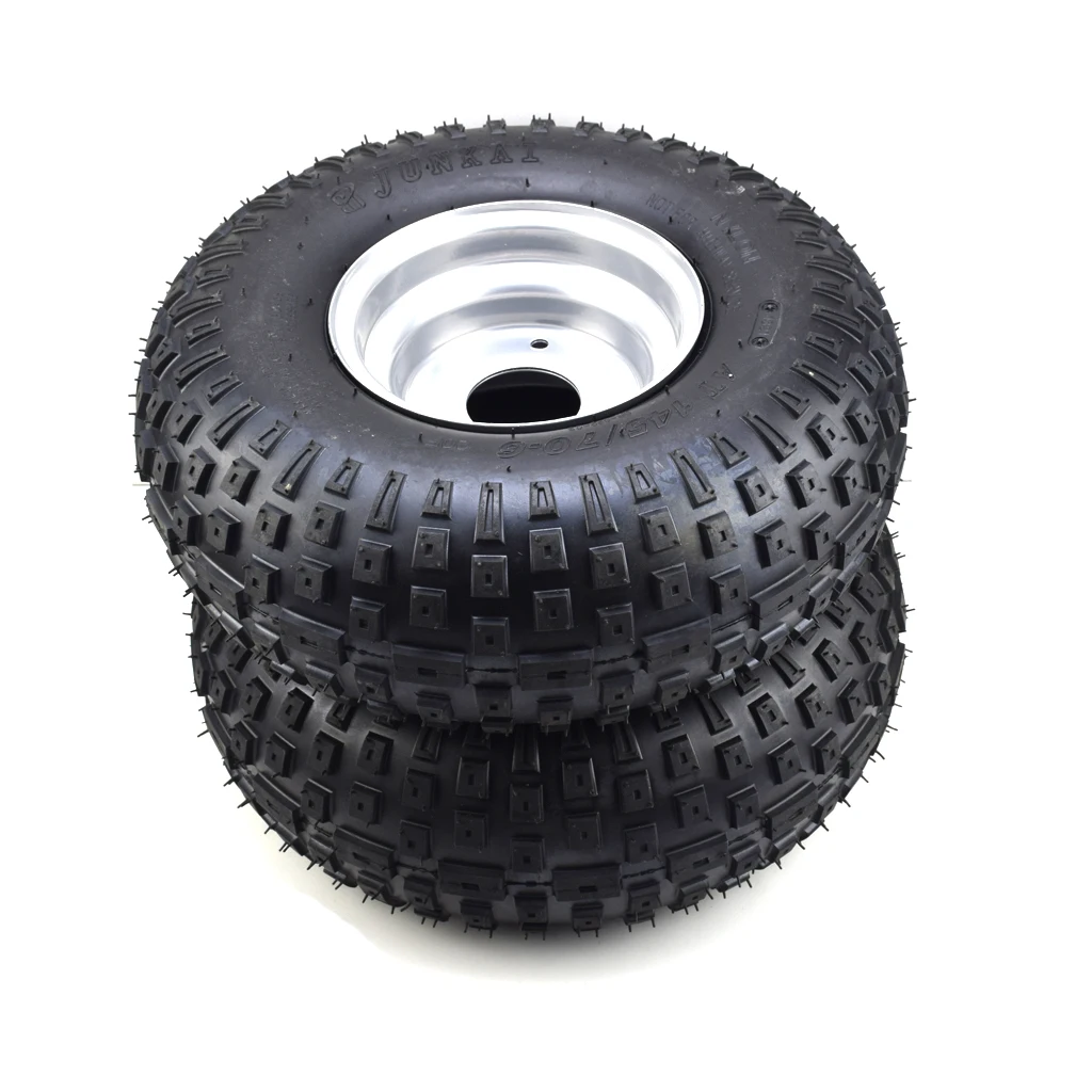 

1/4-6 ''колесная левая и правая шина с ободом для 50 куб. См 70 90 110cc 125cc детский квадроцикл Багги ATV багги один комплект