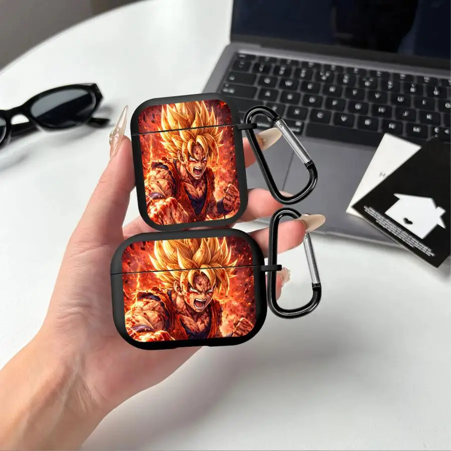 Фото Чехлы для наушников AirPods Pro3, Pro2, 4, 3, 1, 2 с мультяшным дизайном D-ragonS B-allS №1