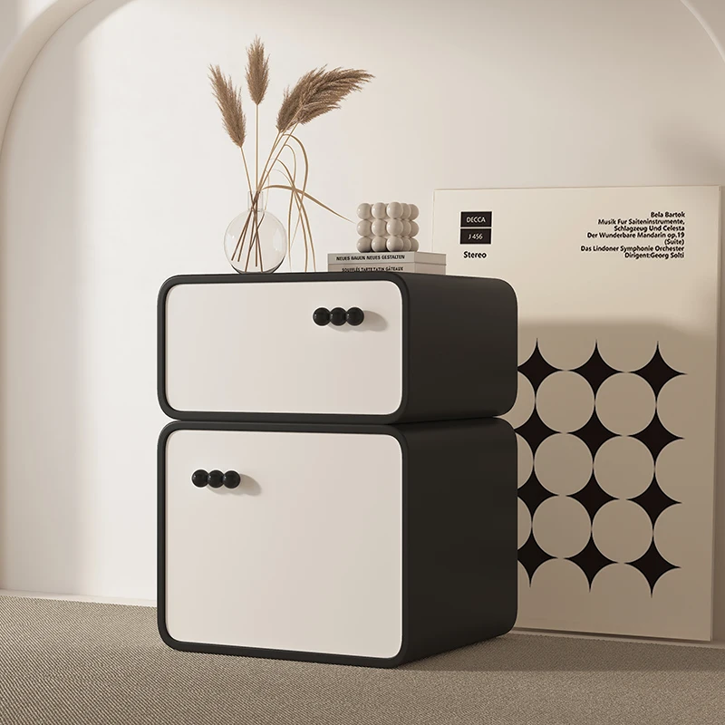 

Vanity Organzizer Nightstand Bedside Women Modern Floor Mobile Nightstands Minimalist Storage Narrow Tables De Nuit Home Decor