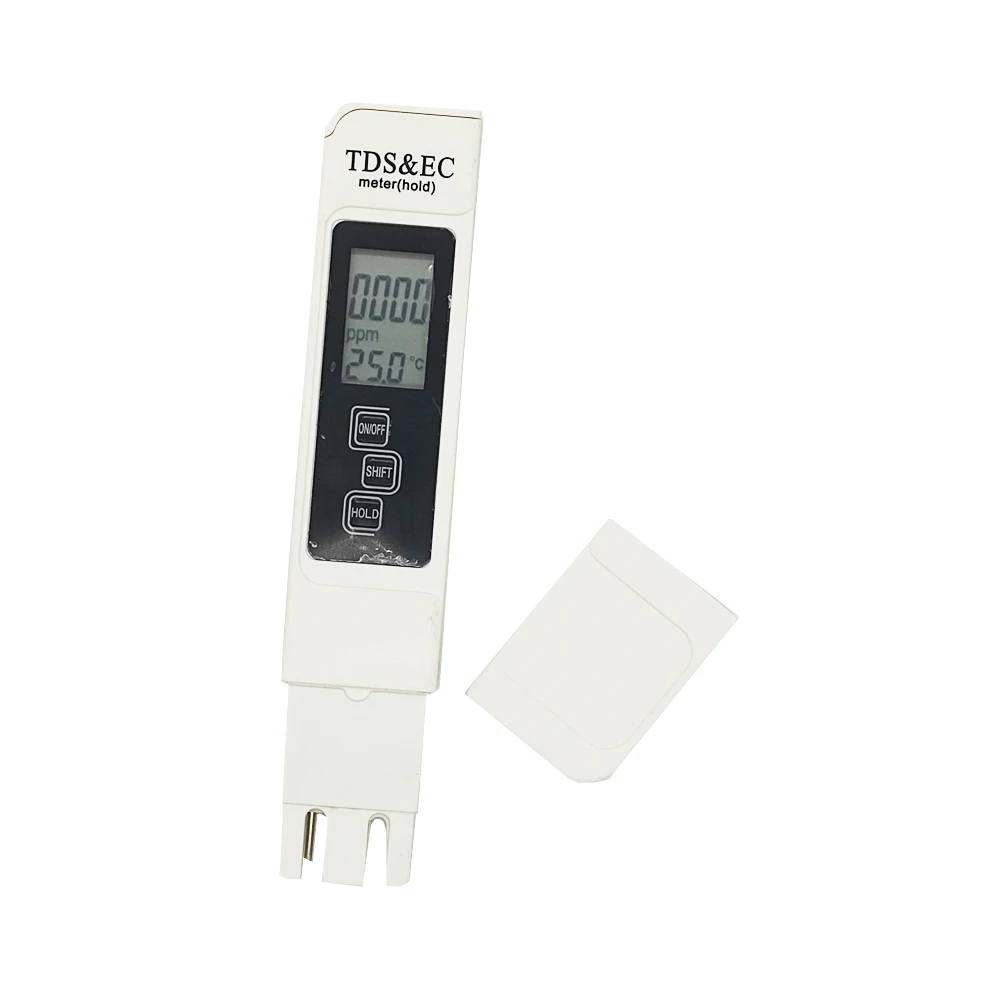 

Ручка для контроля качества воды Таблица EC питьевой воды для дома 2in1 Тест TDS Цифровой измерительный прибор TDS EC измерительный диапазон 0 - 9990 Многофункциональный термометр качества воды TEMP PPM