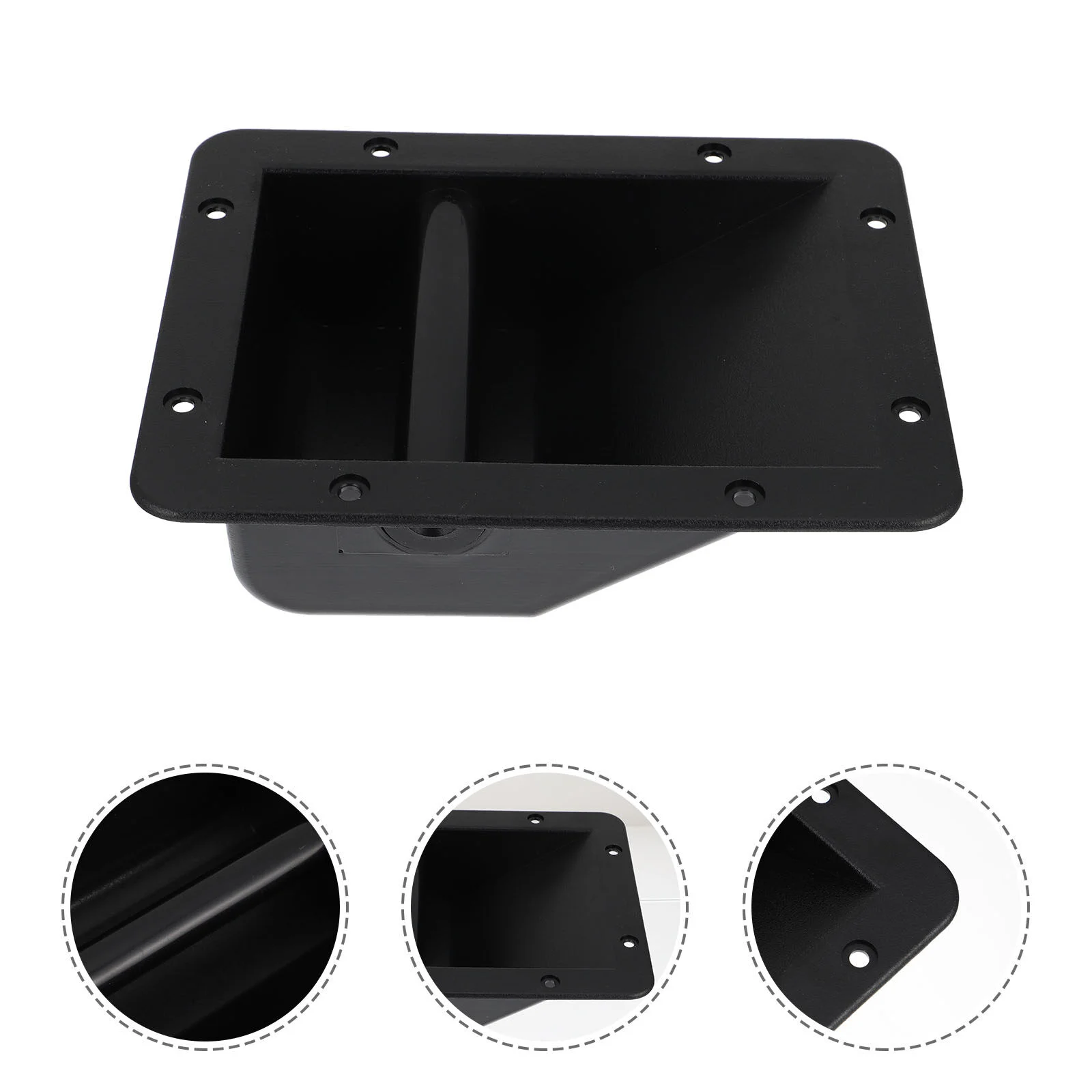 

2 Pcs Audio Cabinet Horn Speaker Stage Handles Speakers Loudspeaker Plastic Accessories