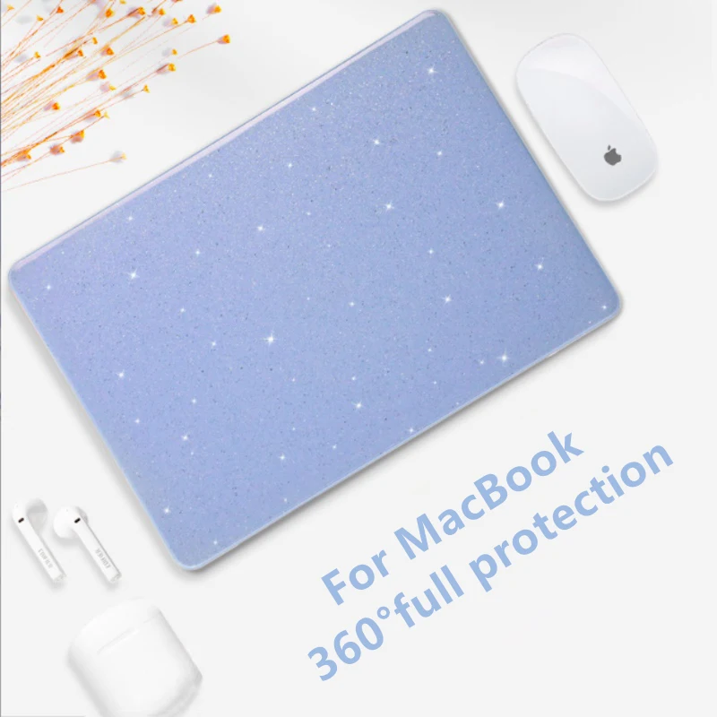 Роскошный чехол для ноутбука Macbook Air 15 M3 M2 A2941 A3114 13 A3113 A2861 A2337 Hald Cover Pro Star Cream Shell
