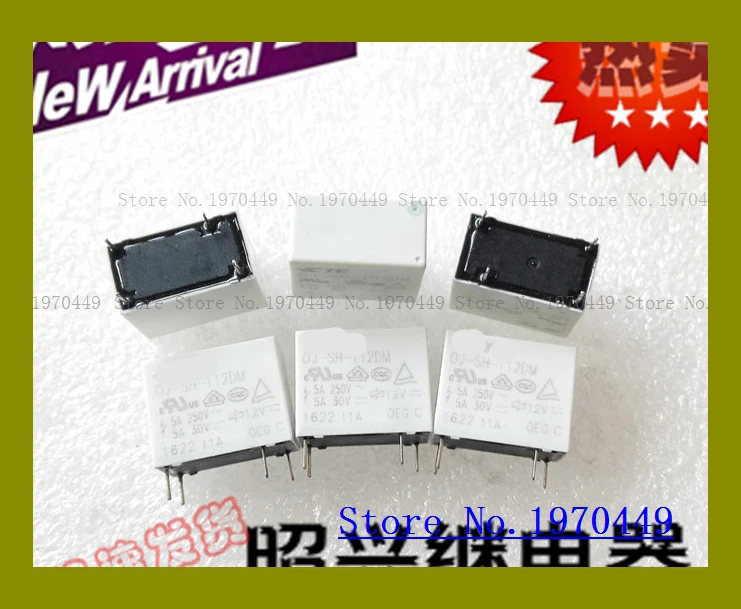 

OJ-SH-112DM 4 5A OJ-SS-112DM 12VDC