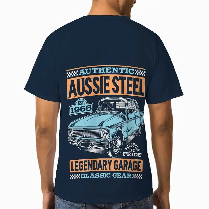 

Retro Car Men's T-shirts Fashion Male Tees 3D Print Oversized Funny Loose Short Sleeve Hip Hop Breathable Harajuku Clothes Cool