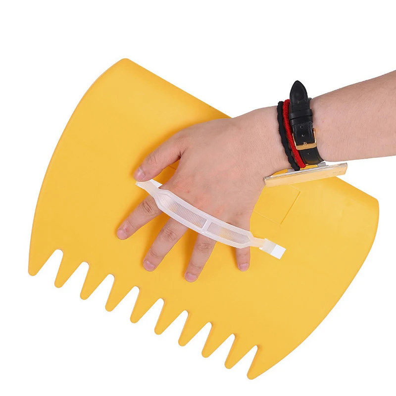 

Portable Yard Leaf Scoop Lawn Rubbish Collect Claws Hand Rakes Garden Tool Trimming Grabber Grass Cleaning Pick Up