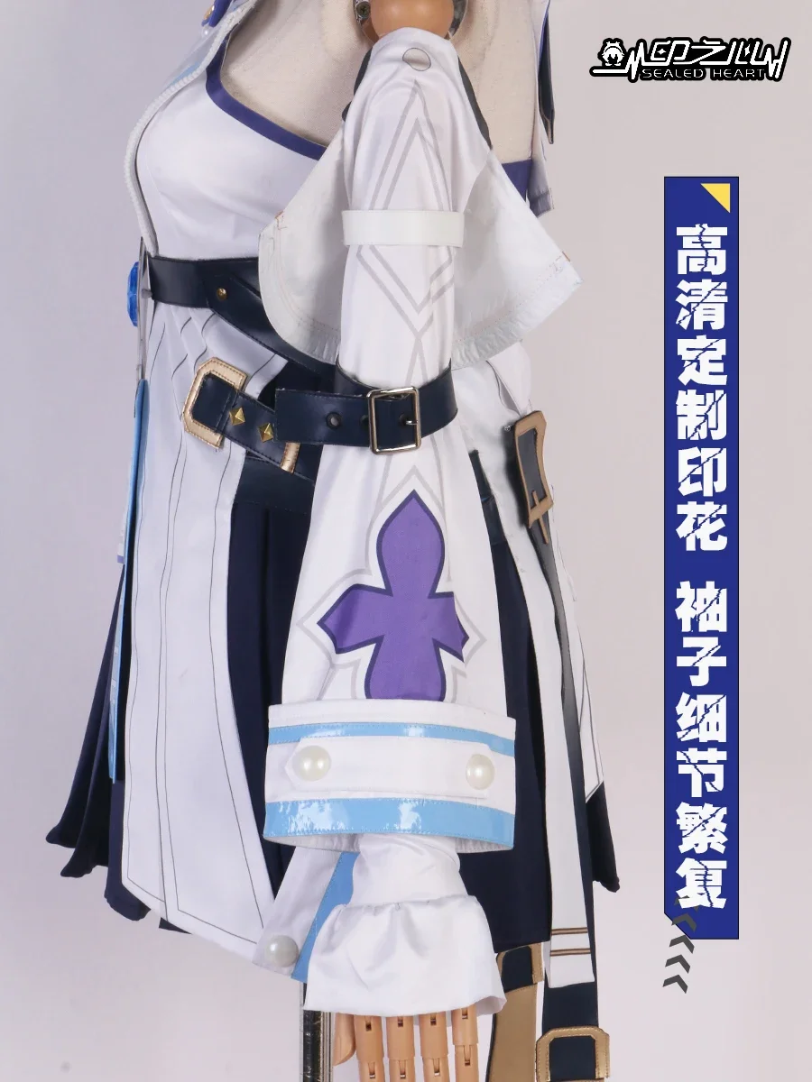 Игра CalabiYau Yvette Косплей Костюм Хэллоуин наряды игровая одежда женское аниме