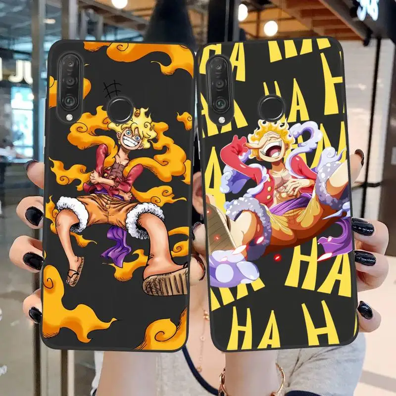 

One Piece Luffy gear 5 nika JOYBOY Sabo Ace Phone Case For Huawei P20 P30 P40 P50 Lite E P Mate 50 40 30 20 Pro