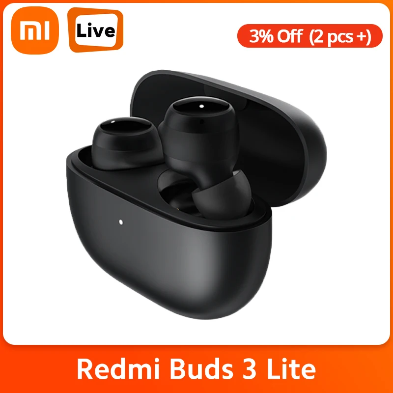 

CN Version Xiaomi Redmi Buds 3 Lite TWS Wireless Earphone Bluetooth 5.2 18 Hours Battery Headphone Buds 3 Youth Edition Headset