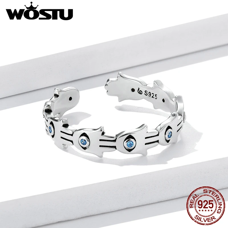 Женское регулируемое кольцо с цирконом в виде ручки | Украшения и аксессуары