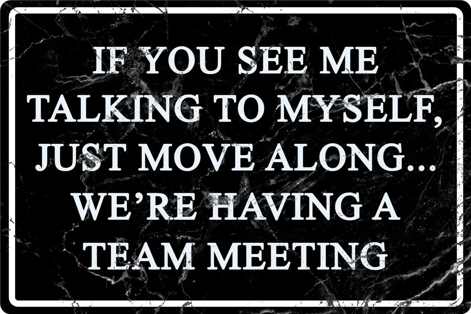 Забавные офисные металлические жестяные знаки Настенный декор с юмором если вы