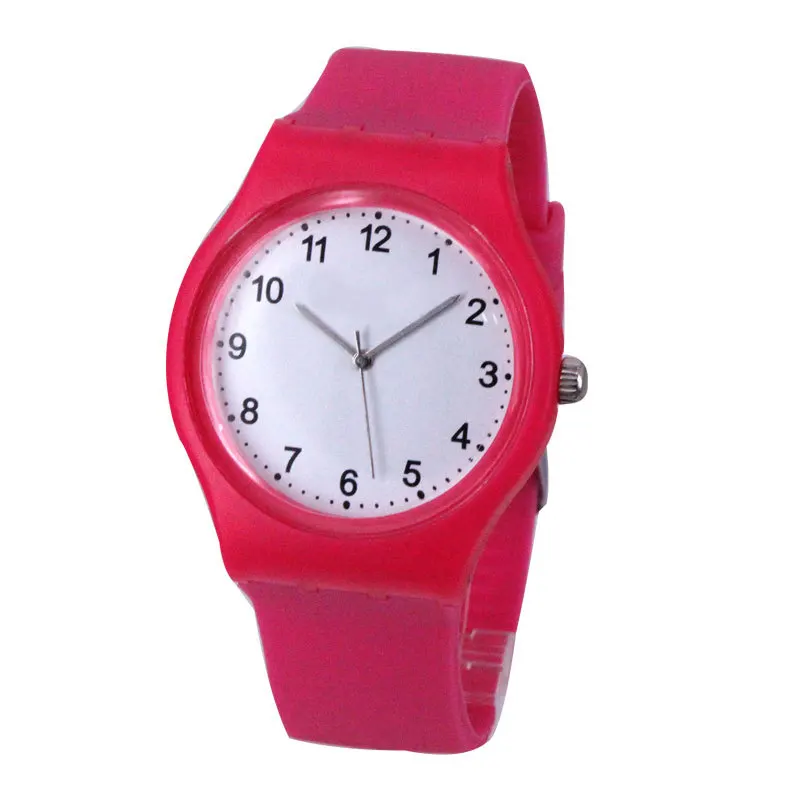 Silicone Watch Quartz Watch Ladies Student Gift  Plastic Watch Children's