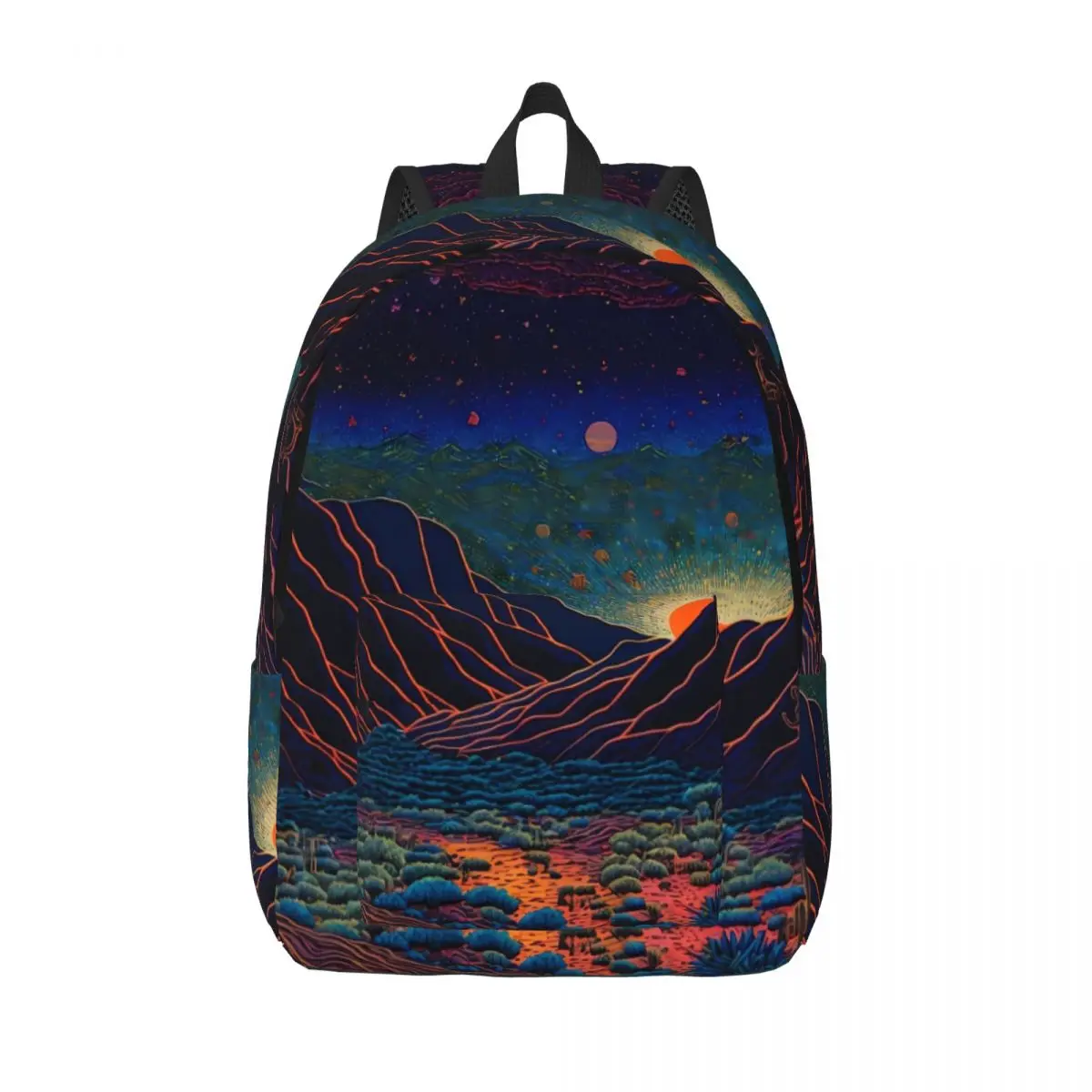 

Невада пустыня рюкзак мультфильм стиль уличный стиль рюкзаки мальчик девочка эстетические школьные сумки дизайн прочный рюкзак