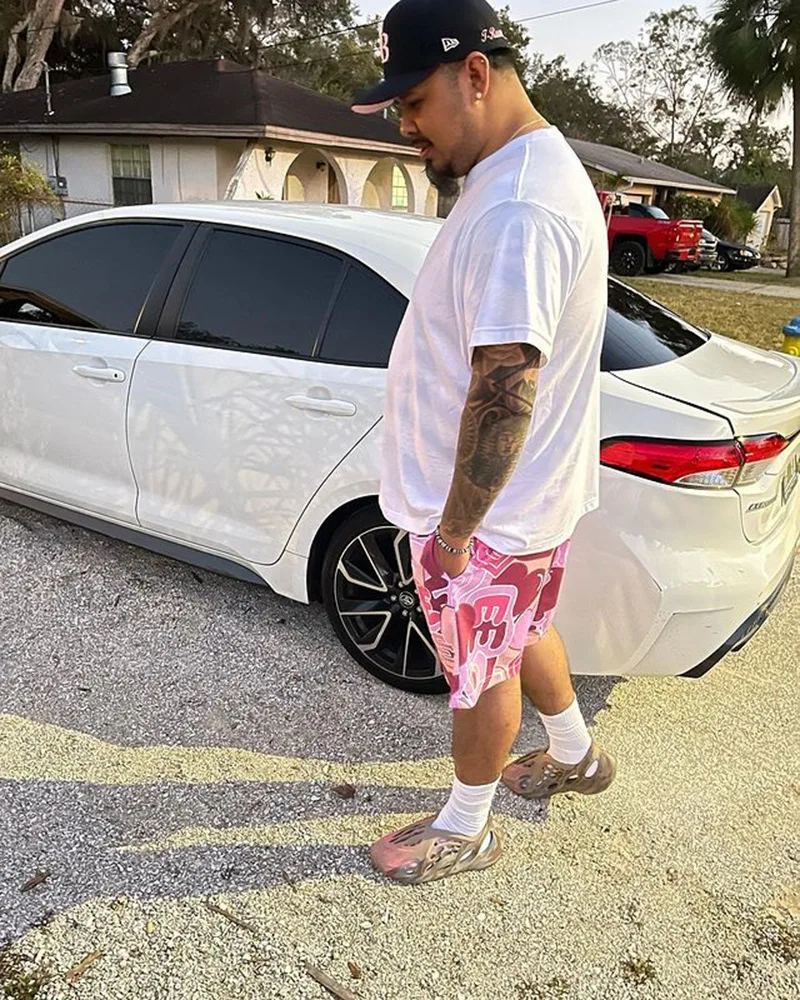 Eric Emanuel Męskie spodenki sportowe Styl casual Fitness Dres Spodnie Spodenki do koszykówki Materiał poliestrowy Zapięcie n...