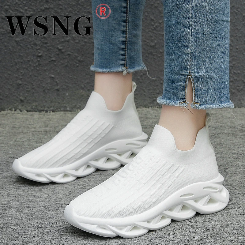 

2022 Summer New Fashion Solid Color Flat Bottom Tide Shoes Mesh Breathable Comfortable Casual Shoes Thick Bottom Sneakers Women
