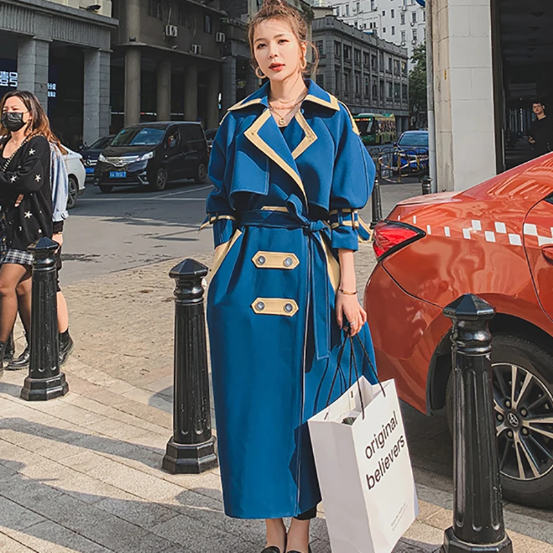 

Women's Windbreaker Autumn New Design Sense Niche All-Match Popular Temperament Goddess Fan High-End Atmospheric Jacket FDD22335