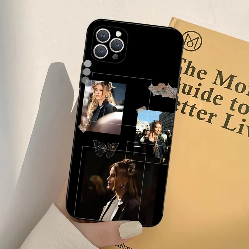 C-Cari F-Fletcher Phone Case For iPhone 16 15 14 13 12 11 Pro X XS Max XR Plus Mini Soft Black Cover