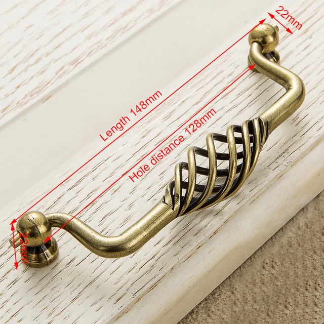 

Мебельные ручки Odavis бронзовые