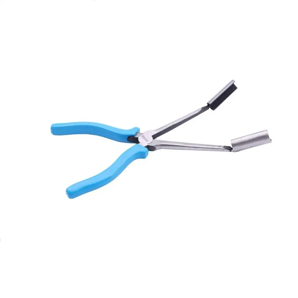 

Steel Car Spark Plug Wire Removal Pliers High-voltage Wire Sub-cylinder Cable Removal Clamp Tool Rubber Handle Crimping Pliers