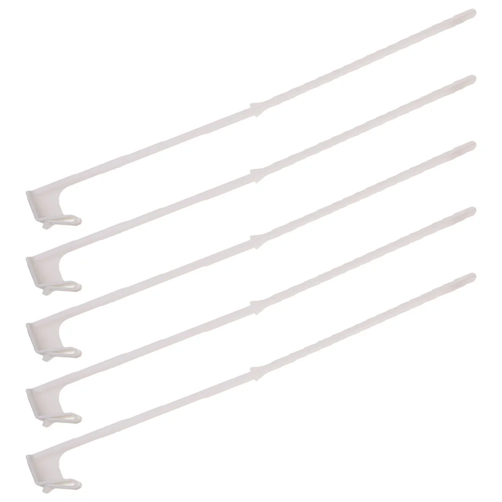 

5 Pcs Car Window Flagpole Nation Support Bracket Clip Rv Holiday Decor Logo Frame Stand Seat Clip-on Holder