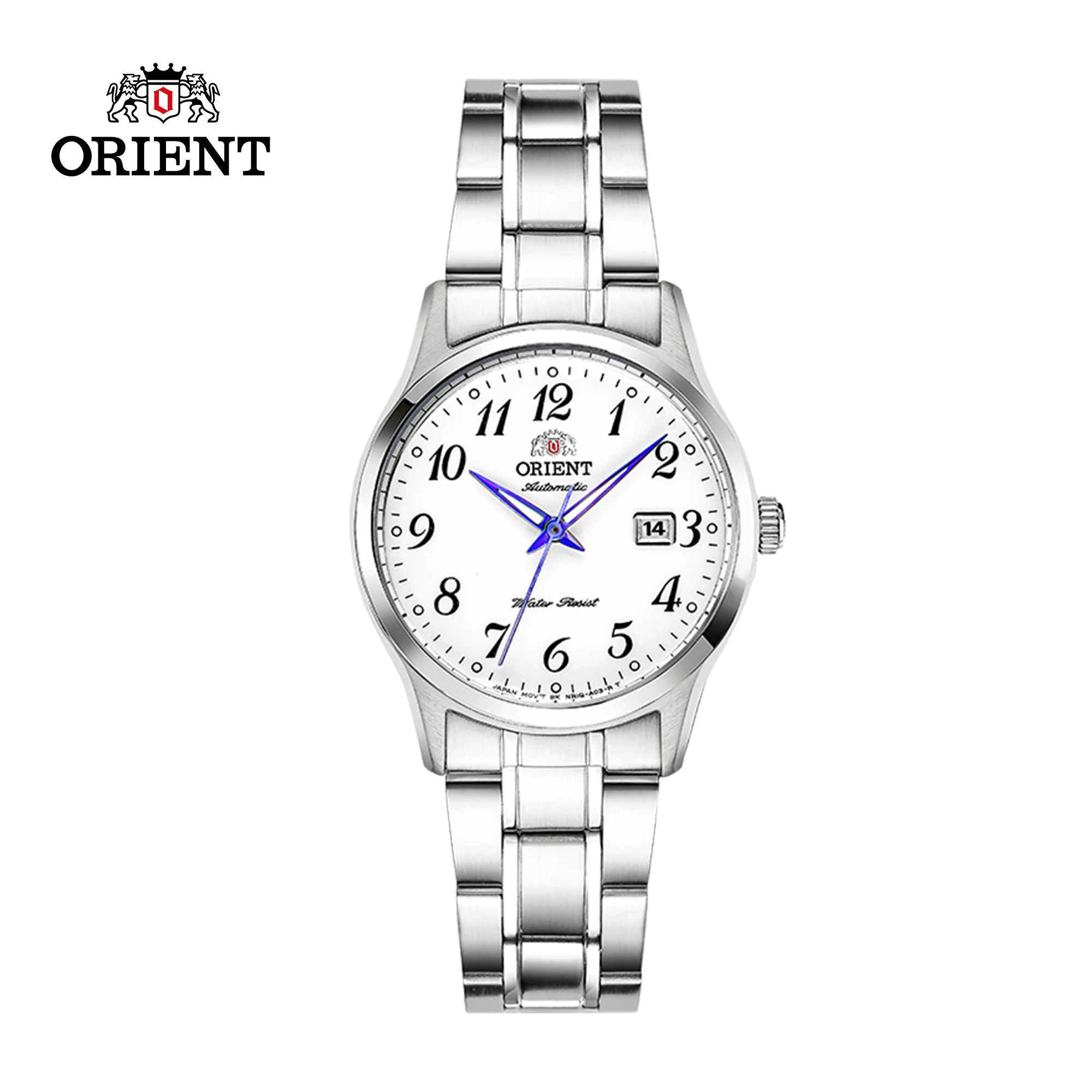 Original Orient Classic Dress Mechanical Watch for Women, Japanese Luminous Hands Calendar Watch /FNR1Q002W0